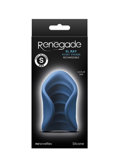 RENEGADE EL RAY POCKET STROKER BLUE - 4